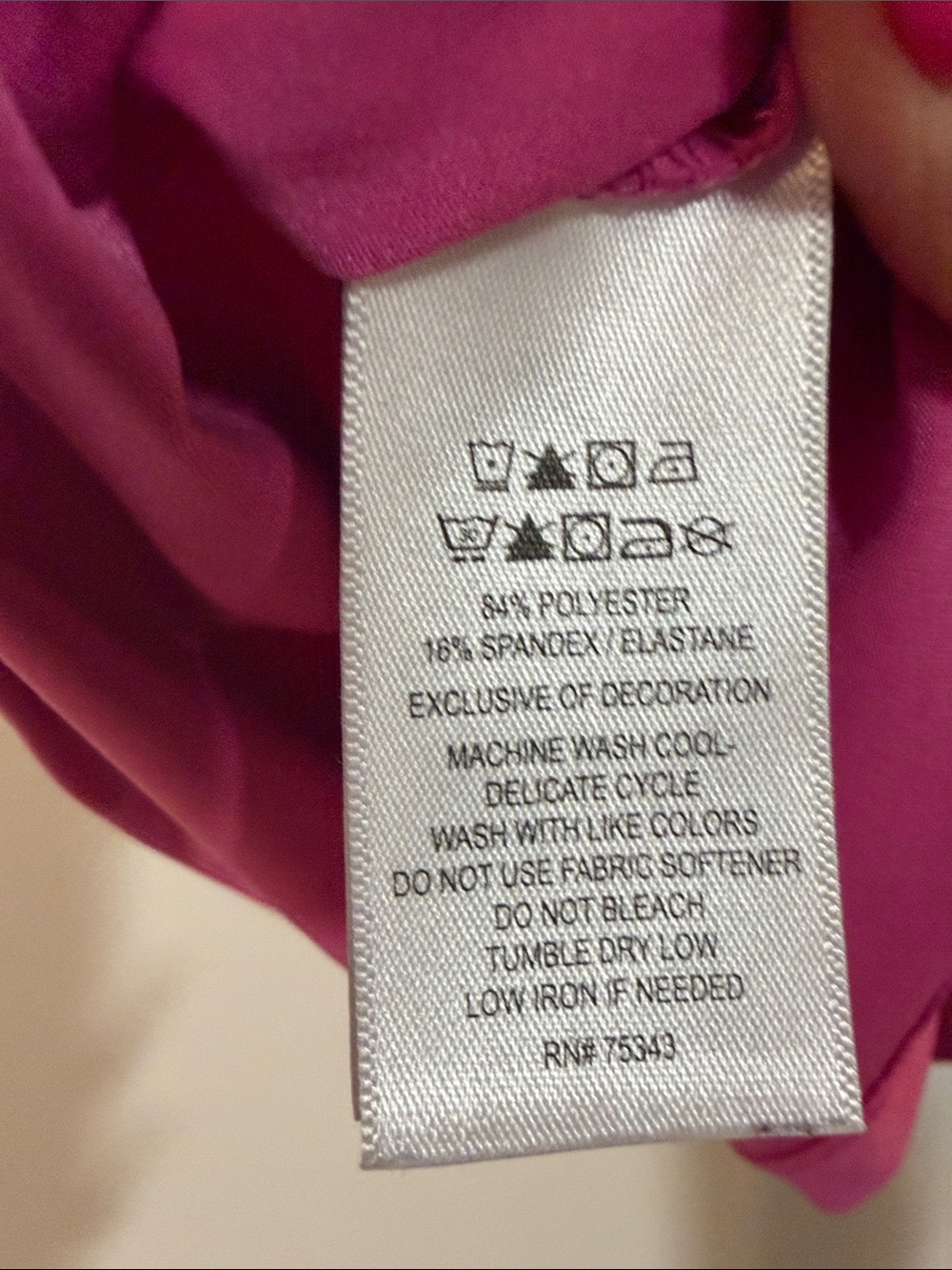 Tommy Bahama Sleeveless Zip-Front Polo Tank in Fuchsia - Picture 4 of 4